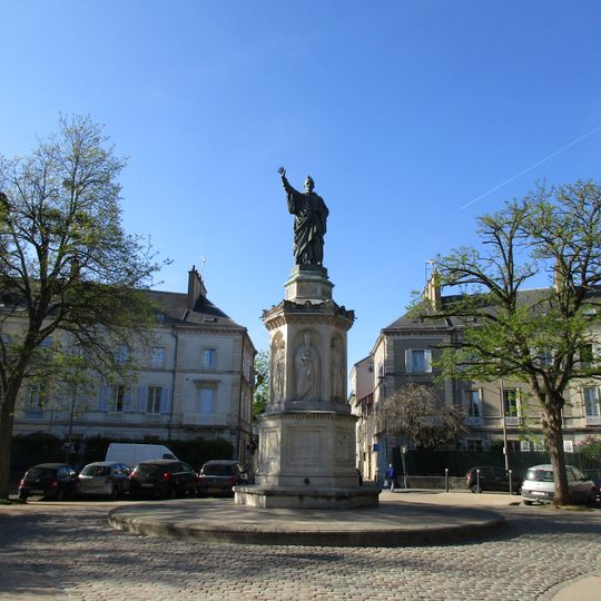 Statue of Saint Bernard of Clairvaux