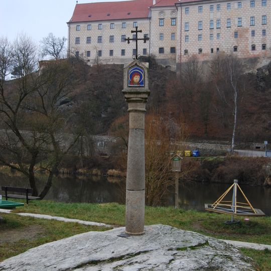 Column shrine in Zářečí