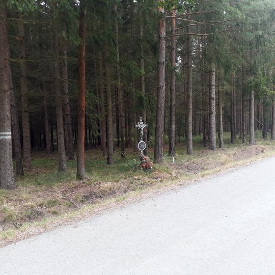 Kříž západně od Rybovy Lhoty