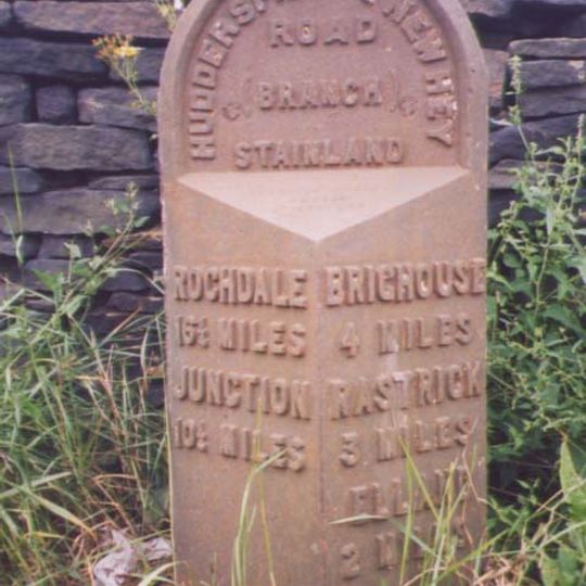 Milestone, Lindley Moor Road