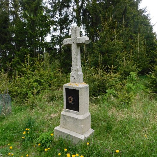 6. zastavení křížové cesty ve Stonařově