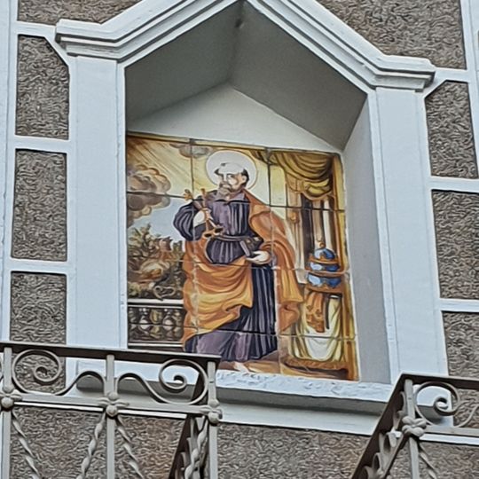 Ceramic panel of Saint Peter