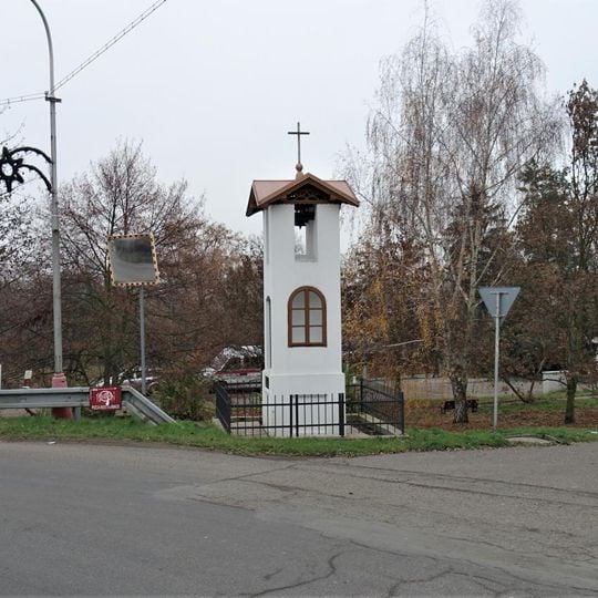 Zvonička v Mělnické ulici v Obodři