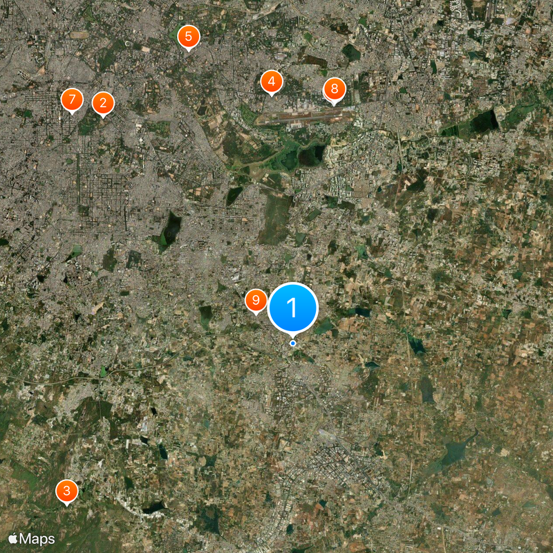 Azim Premji University Map