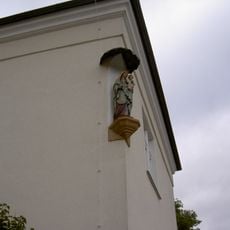 Hausmadonna und Gartengitter beim Kloster der Armen Schulschwestern, jetzt Amtsgericht