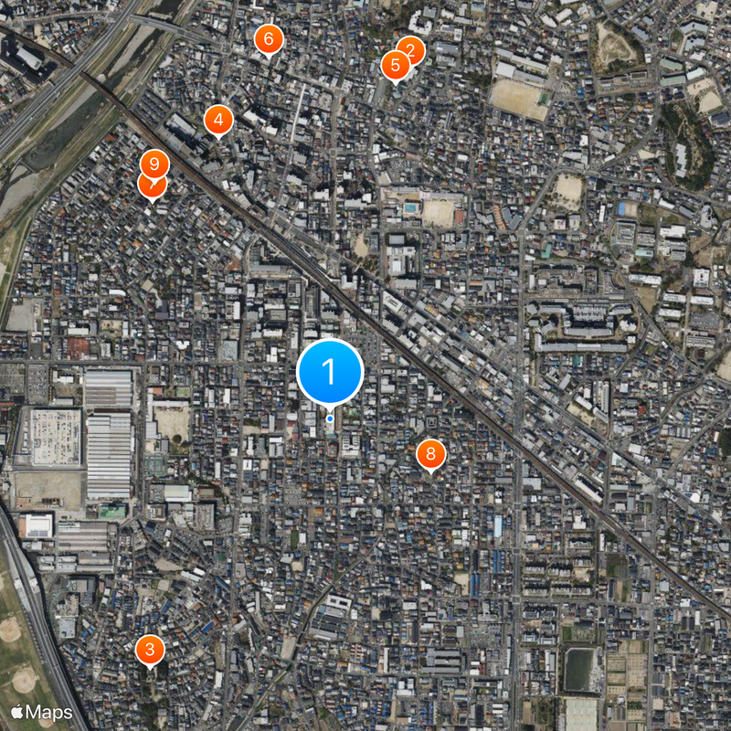 CupNoodles Museum Osaka Ikeda Karte