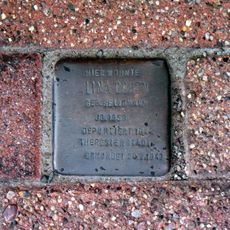 Stolperstein en memoria de Lina Cohen