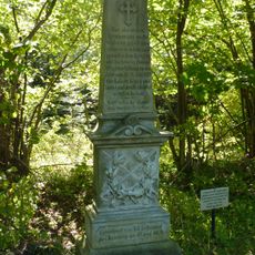 Pomník padlým z bitvy u Studence 1757 v Lísce u České Kamenice