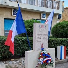 Stèle commémorative ABONNEL et LEDIEU