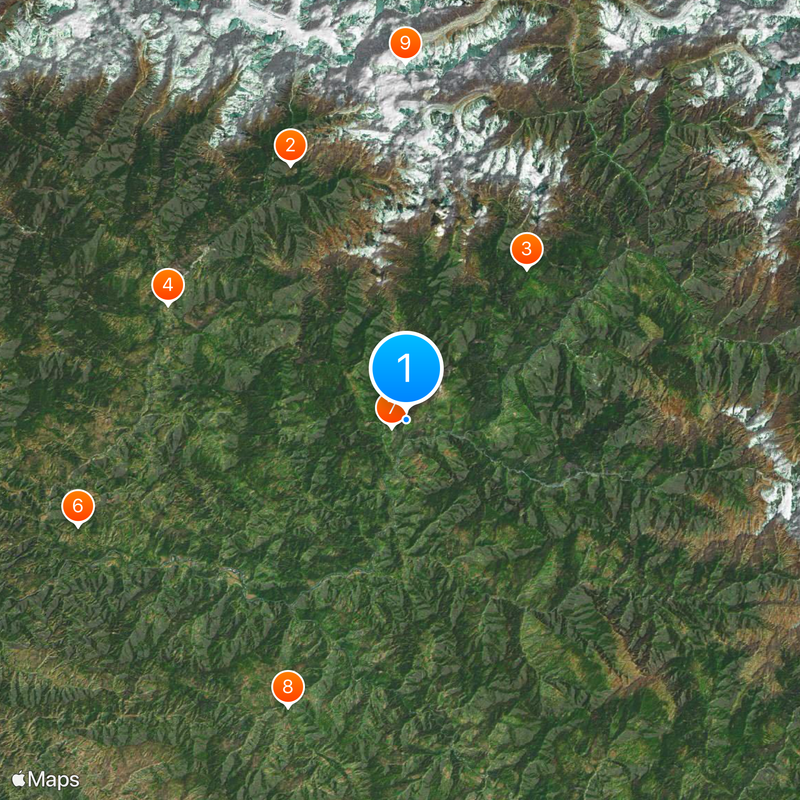 Chamoli Mapa