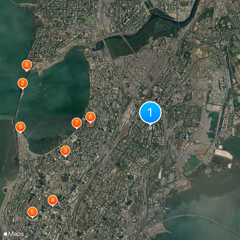 Guru Nanak Khalsa College Map