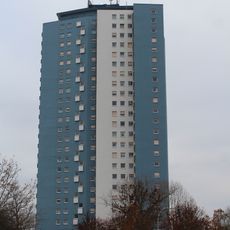 Blaues Hochhaus Schweinfurt