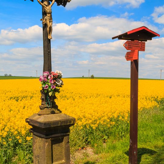 Lyžařský rozcestník Radostín