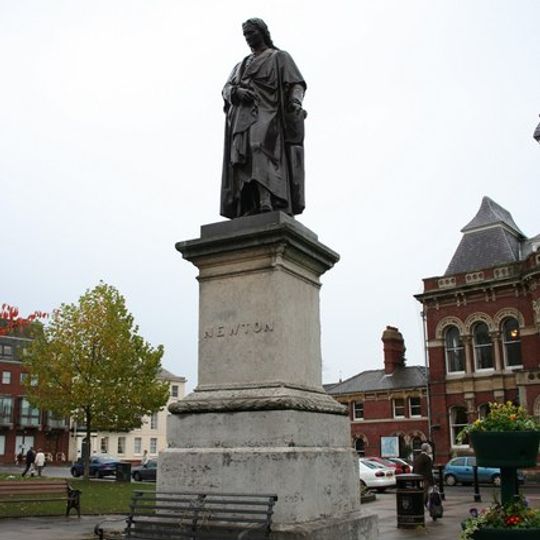 Statue of Sir Isaac Newton