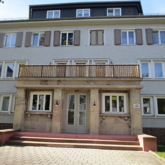 Wohnhaus, Zeißstraße 81; 83; 83a Chemnitz-Hilbersdorf