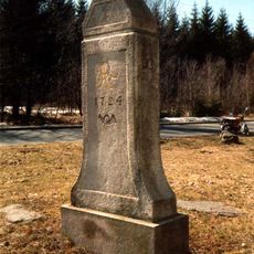 Polish-Saxon Post Milestone  Breitenbrunn