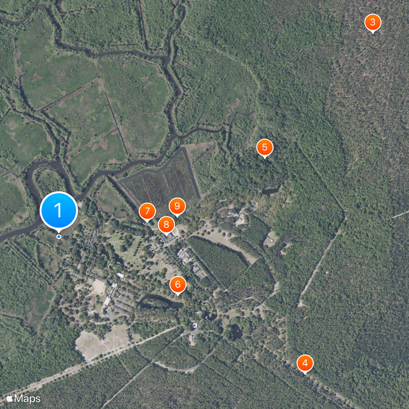 Brookgreen Gardens Carte