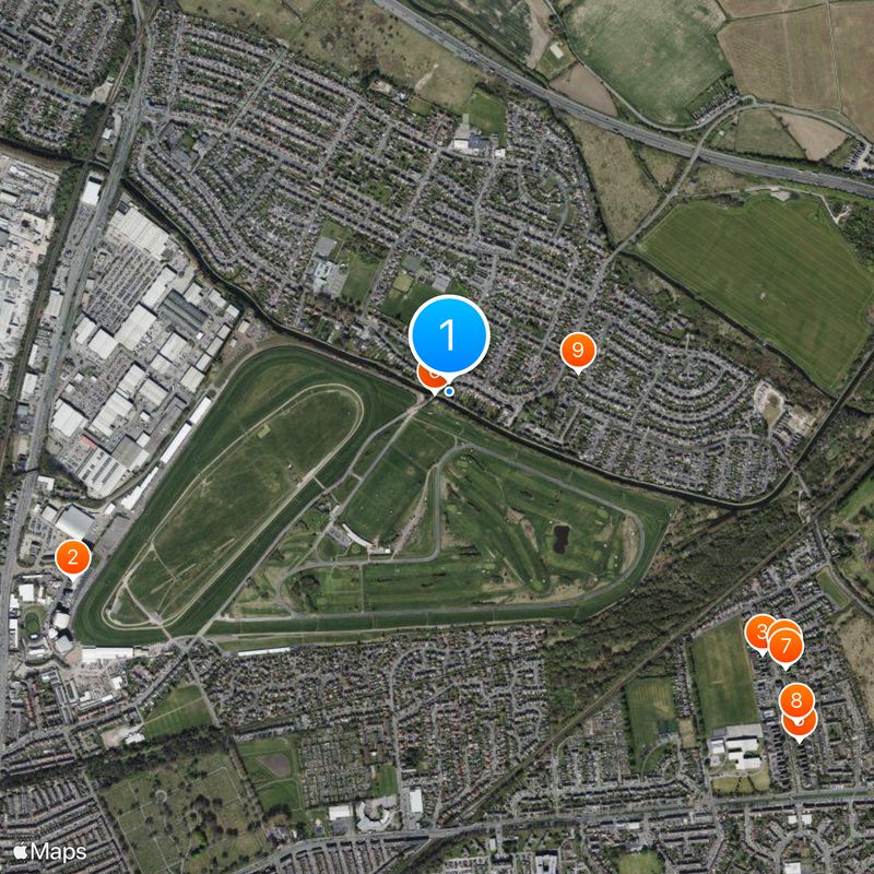 Aintree Map