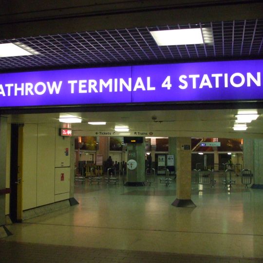 Heathrow Terminal 4 tube station