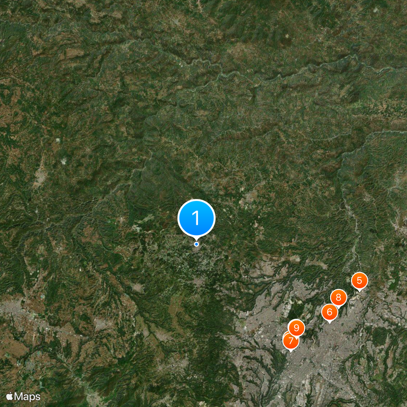 San Juan Sacatepéquez Map