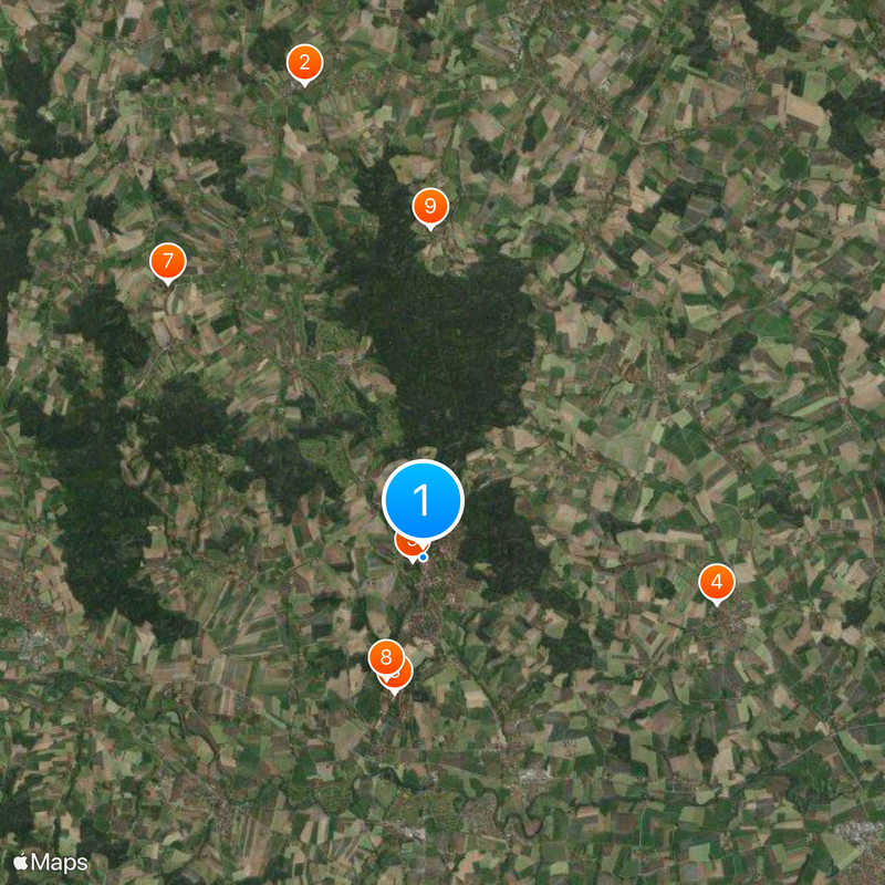 Bad Griesbach im Rottal Map