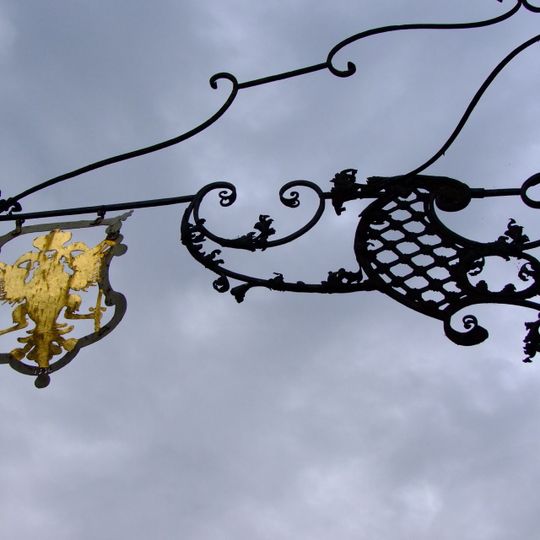 Schmiedeeisenausleger