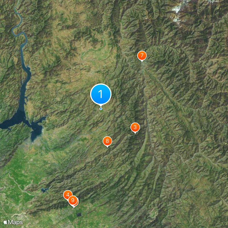 Osama bin Laden's compound in Abbottabad Mapa