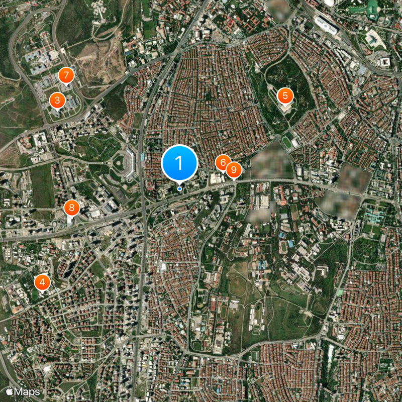 Ministry of Family and Social Services Map
