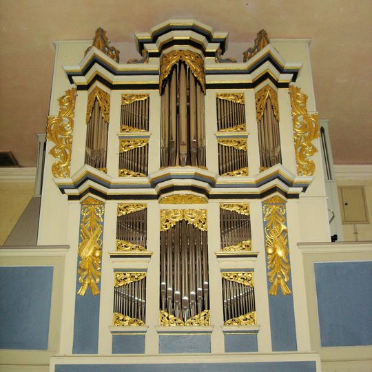 Pipe organ of Dorfkirche Blankenhagen