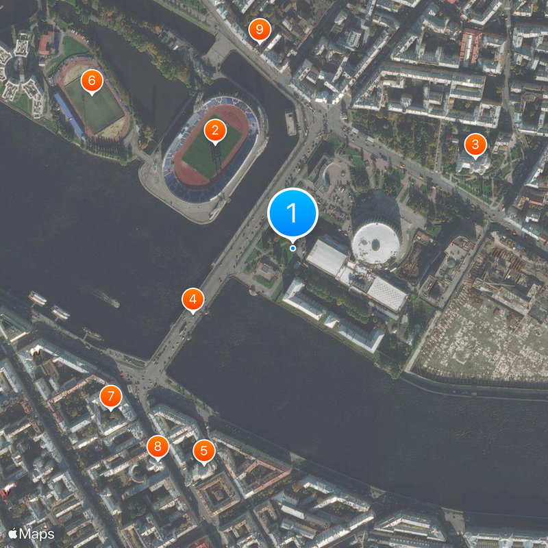 Sportivnaya Map