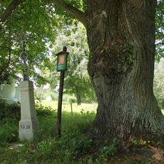 Kříž u památné lípy jižně od Záhoří