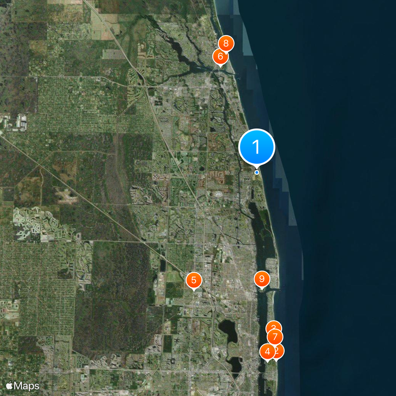 Seminole Golf Club Map