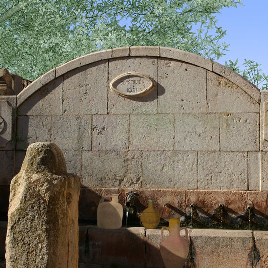 Fountain, Abrevoir, Water Reservoir, and Wash House of Castelló de Rugat