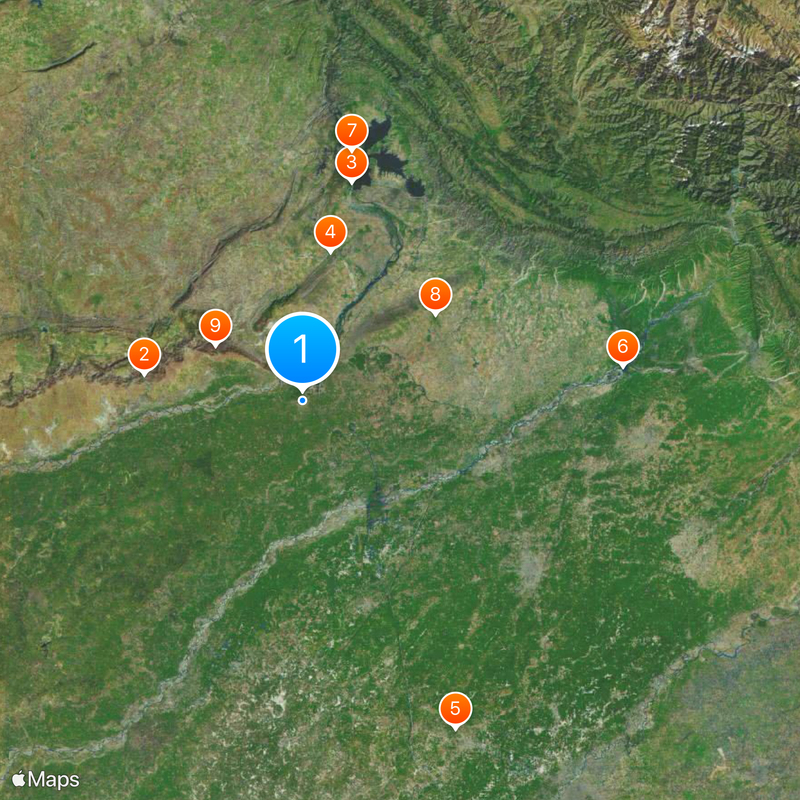 Mandi Bahauddin Map