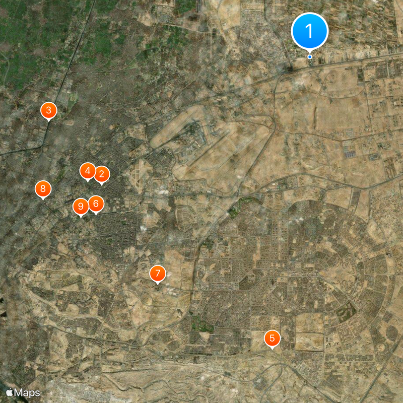 Misr International University Map