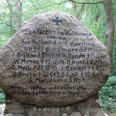 Gedenkstein für gefallene Cuxhavener