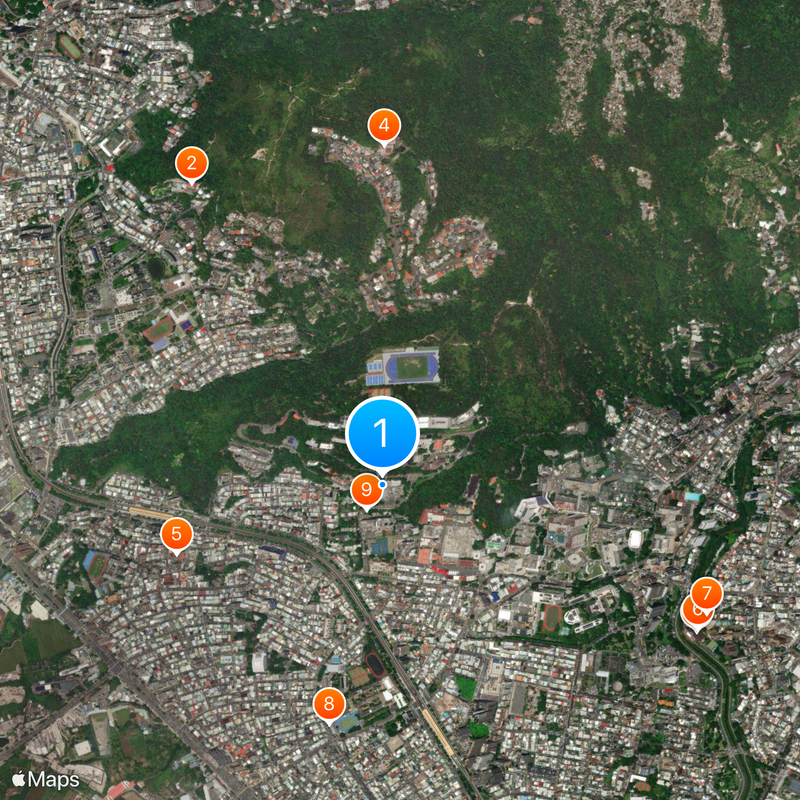 National Yang Ming Chiao Tung University Yangming Campus Map