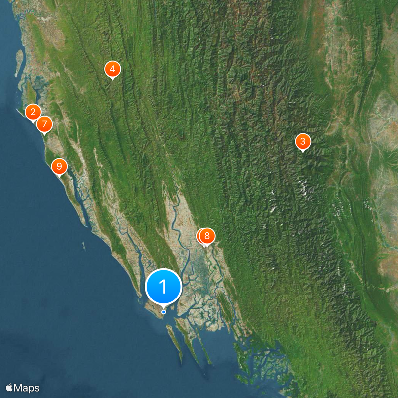 Sittwe Map