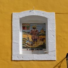 Ceramic panel of Saint Isidore