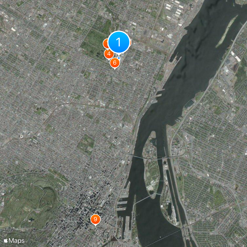 Estadio Olímpico de Montreal Mapa