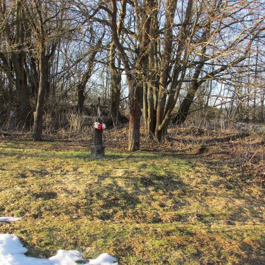 Kříž na západním okraji Plevnice