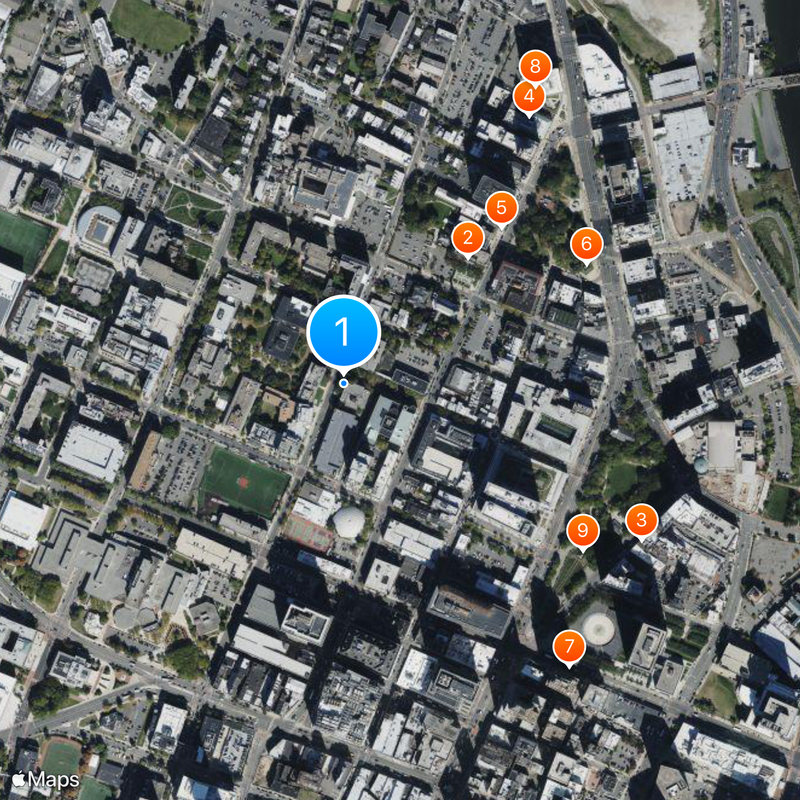 Rutgers University–Newark Map