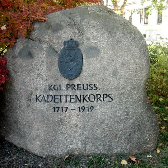 Gedenkstein Königlich Preußisches Kadettenkorps