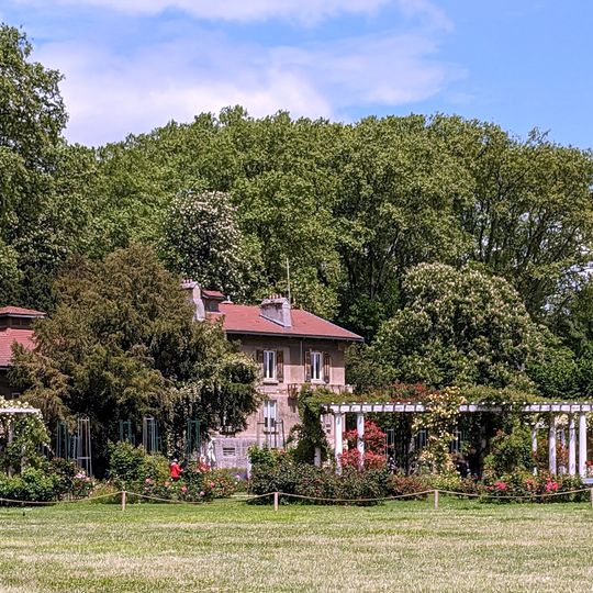 Roseraie de concours du parc de la Tête d'Or