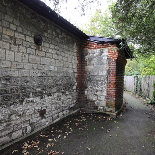 Boundary Wall And Outbuilding To Former West Cheam Manor House