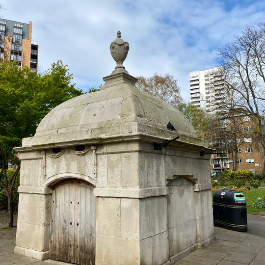 Fitzpatrick Family Mausoleum On East Side Of The Southern Half Of Public Gardens