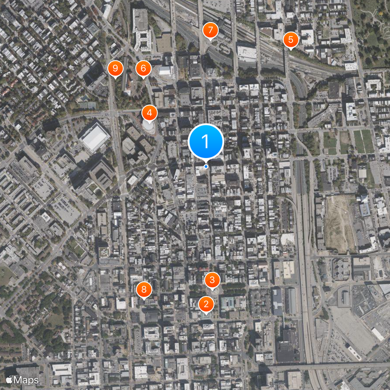 Belvedere Hotel Mapa