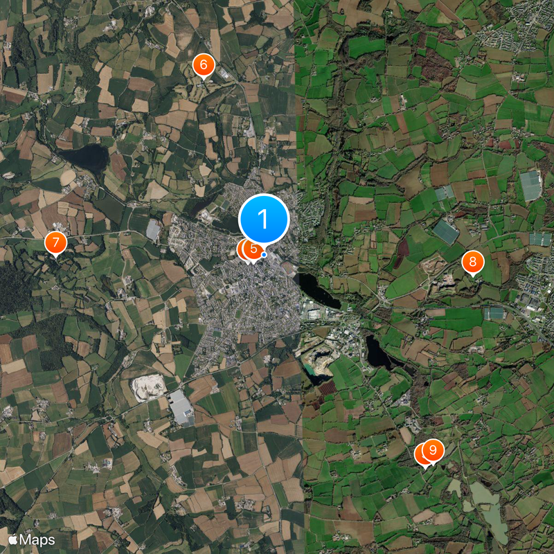 Saint-Renan Map