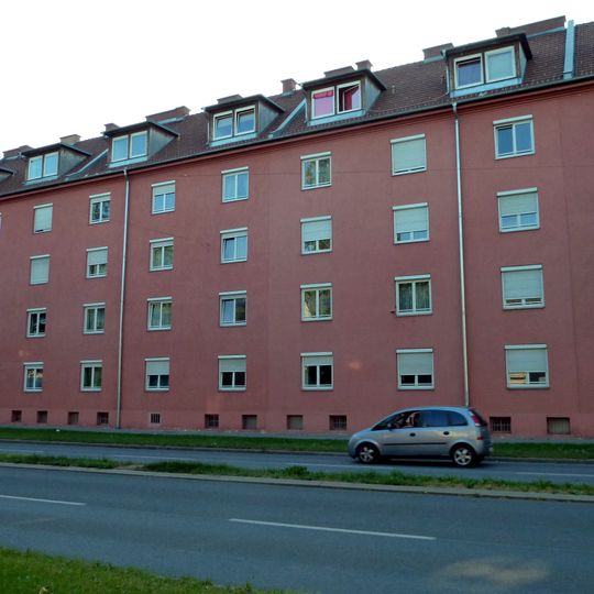 Wohnhaus, Teil der Triestersiedlung II