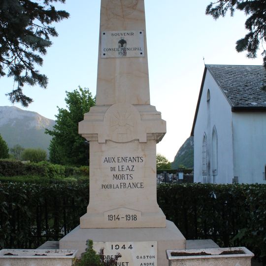 War memorial of Léaz